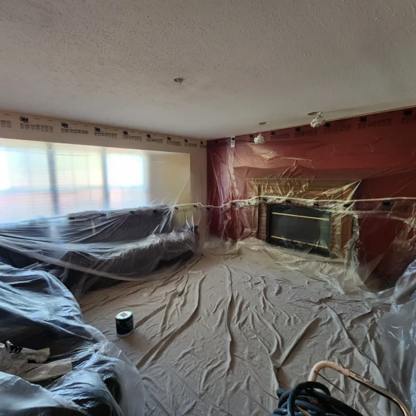 Tyler Painting and Drywall Co. - painting project in progress - Fairview Heights, IL