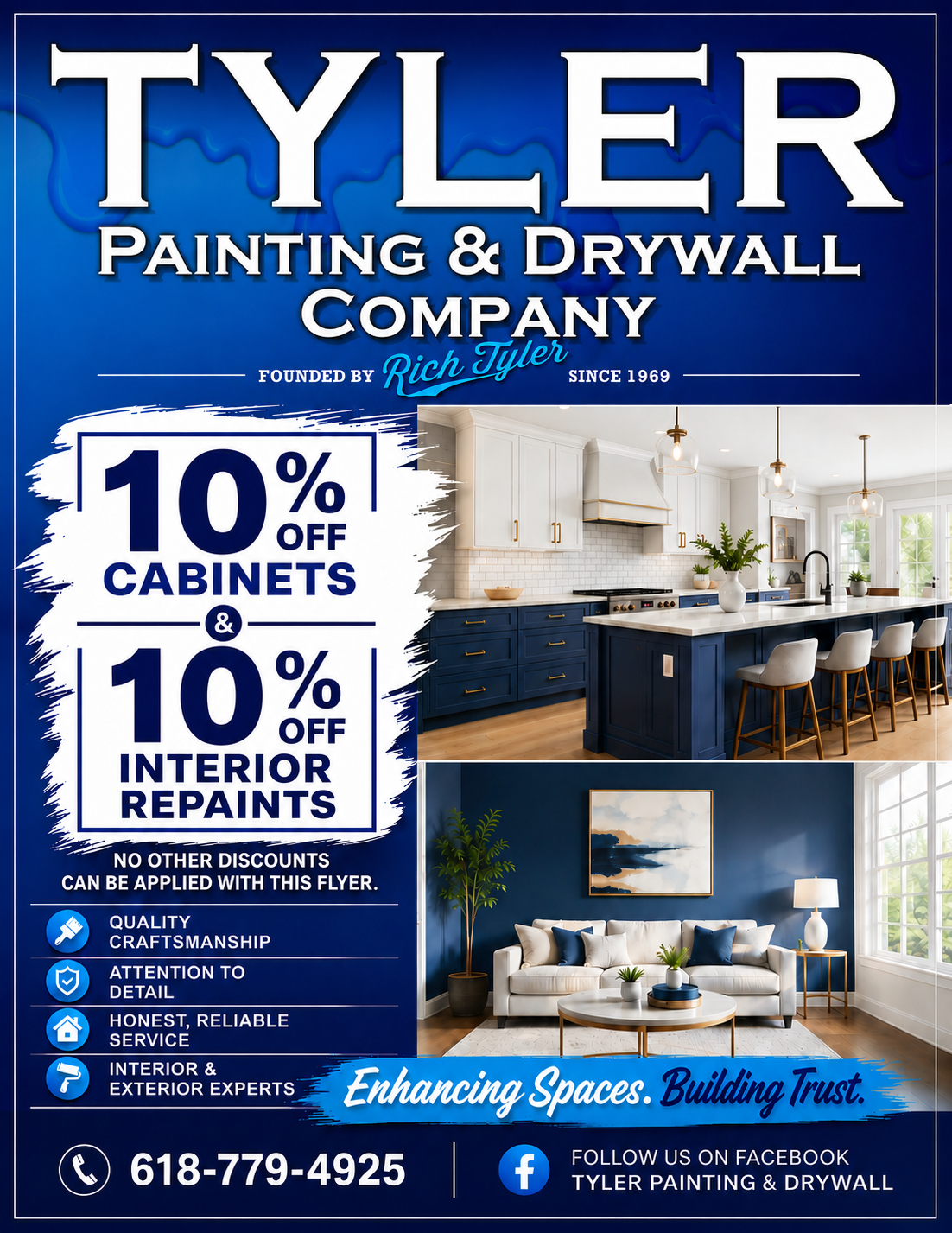 10% discount flyer